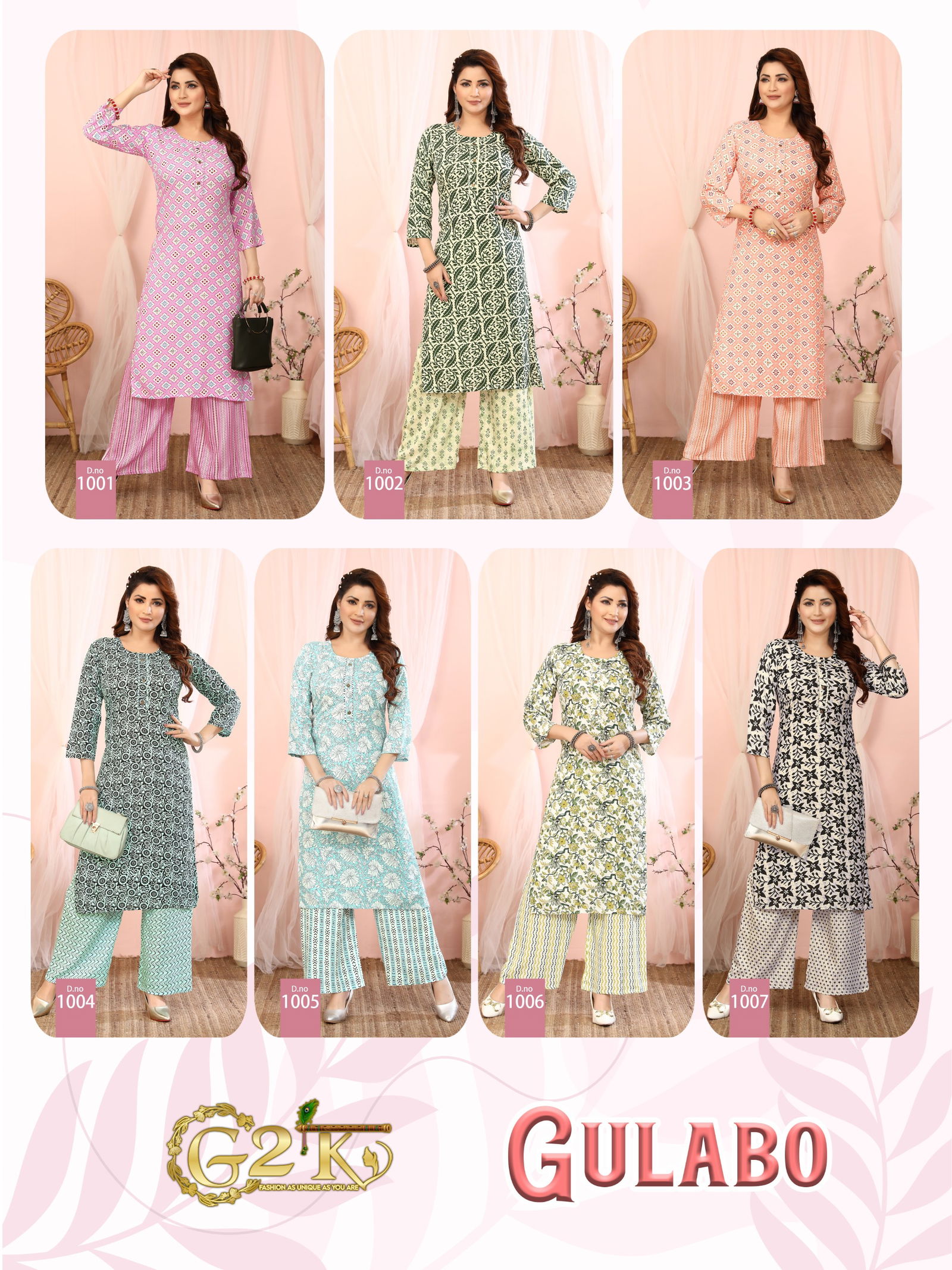G2K Gulabo Rayon Printed Kurti With Bottom Wholesale Market In Surat